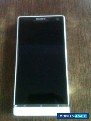 White Sony Xperia SL