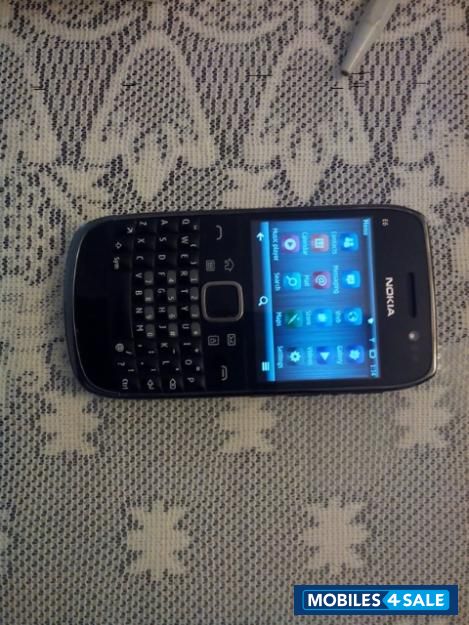 Black Nokia E6 Touch n Type