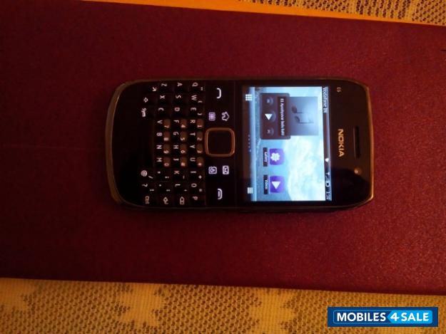 Black Nokia E6 Touch n Type