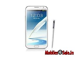 White Samsung Galaxy Note 2