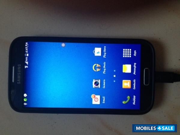 Blue Samsung Galaxy S4