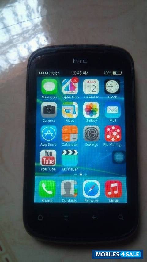 Black HTC Explorer