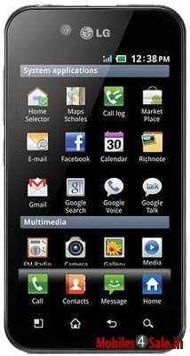 Black LG Optimus Black