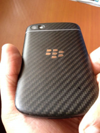 Black BlackBerry Q10