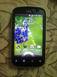 White HTC Explorer