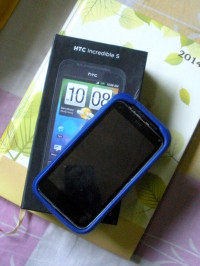 Black HTC Incredible S