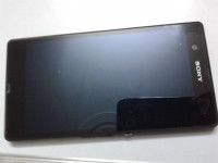 Black Sony Xperia Z