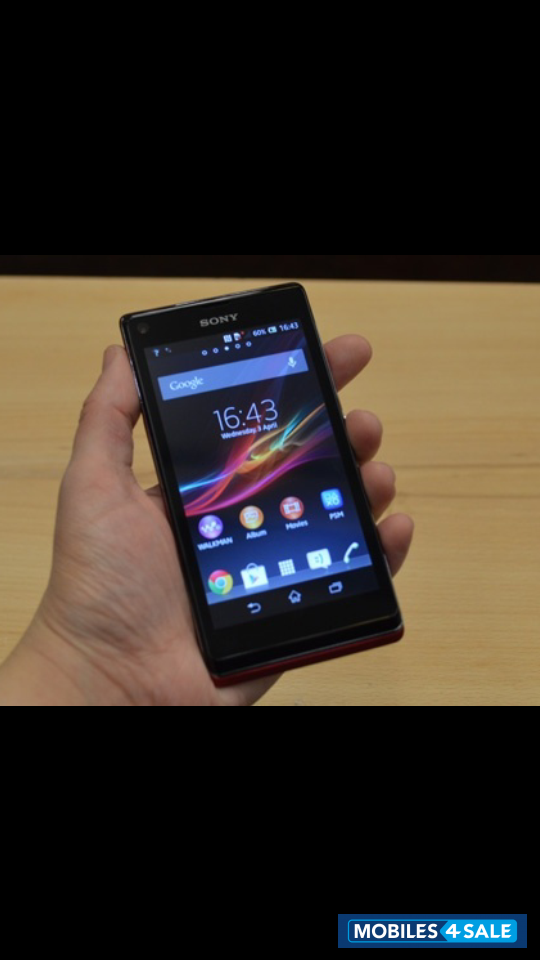 Black Sony Xperia L