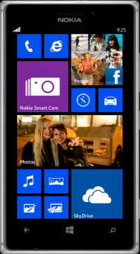 Black Nokia Lumia 925