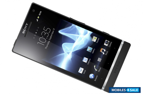 Black Sony Xperia U