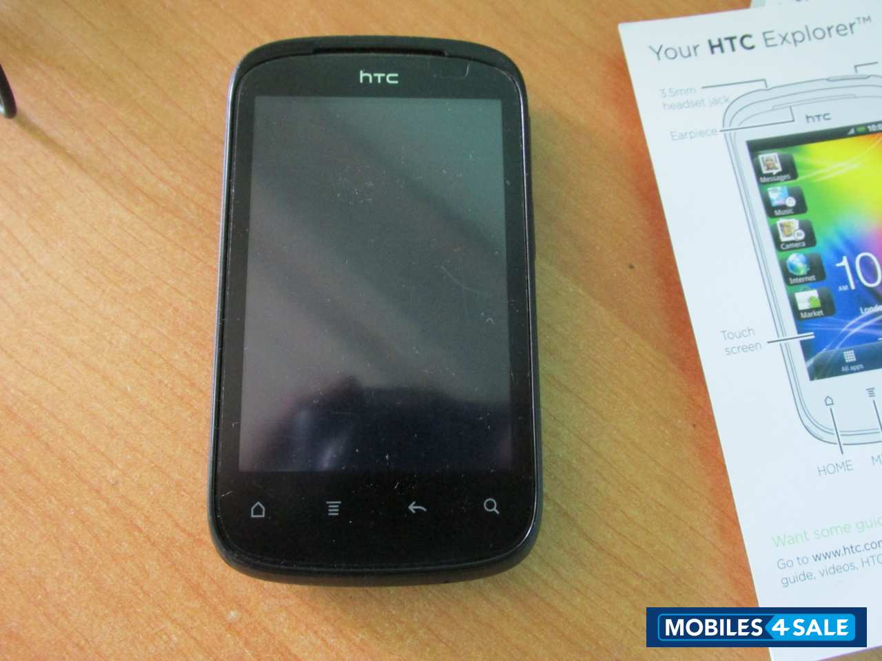 Black HTC Explorer