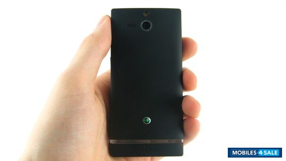 Black Sony Xperia U