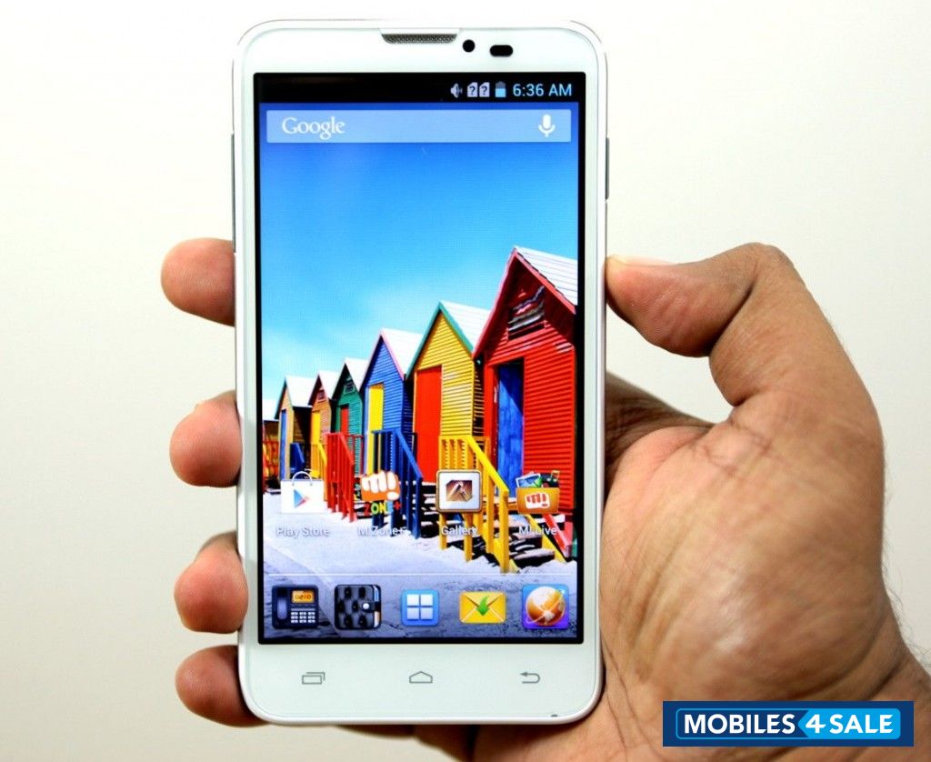 White Micromax Canvas Doodle A111