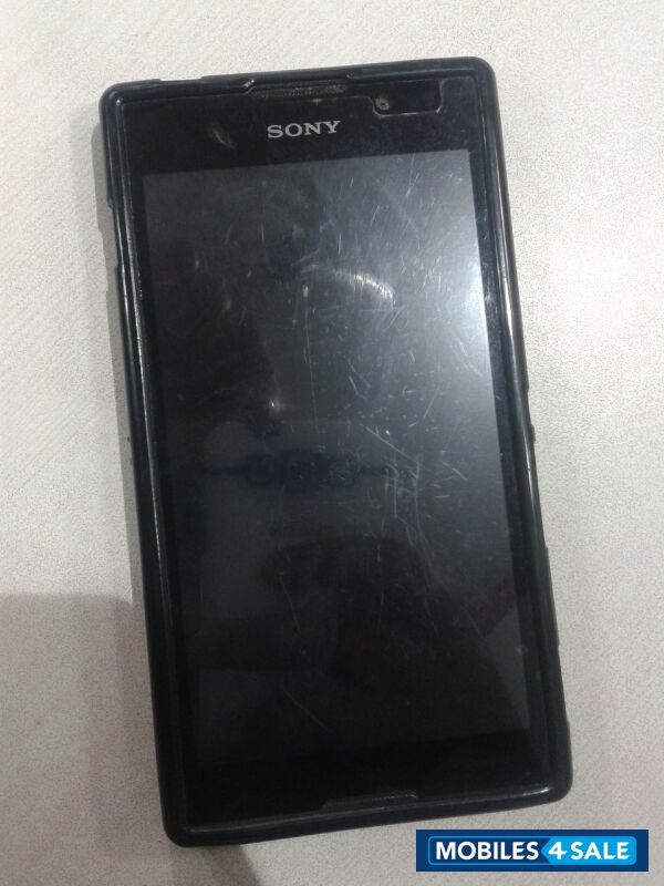 Black Sony Xperia C