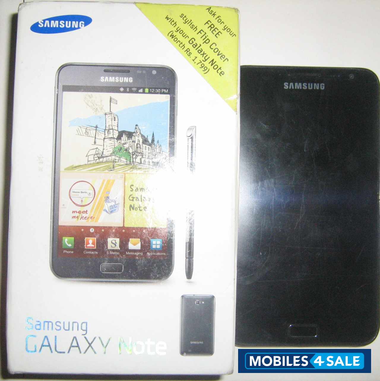 Black Samsung Galaxy Note