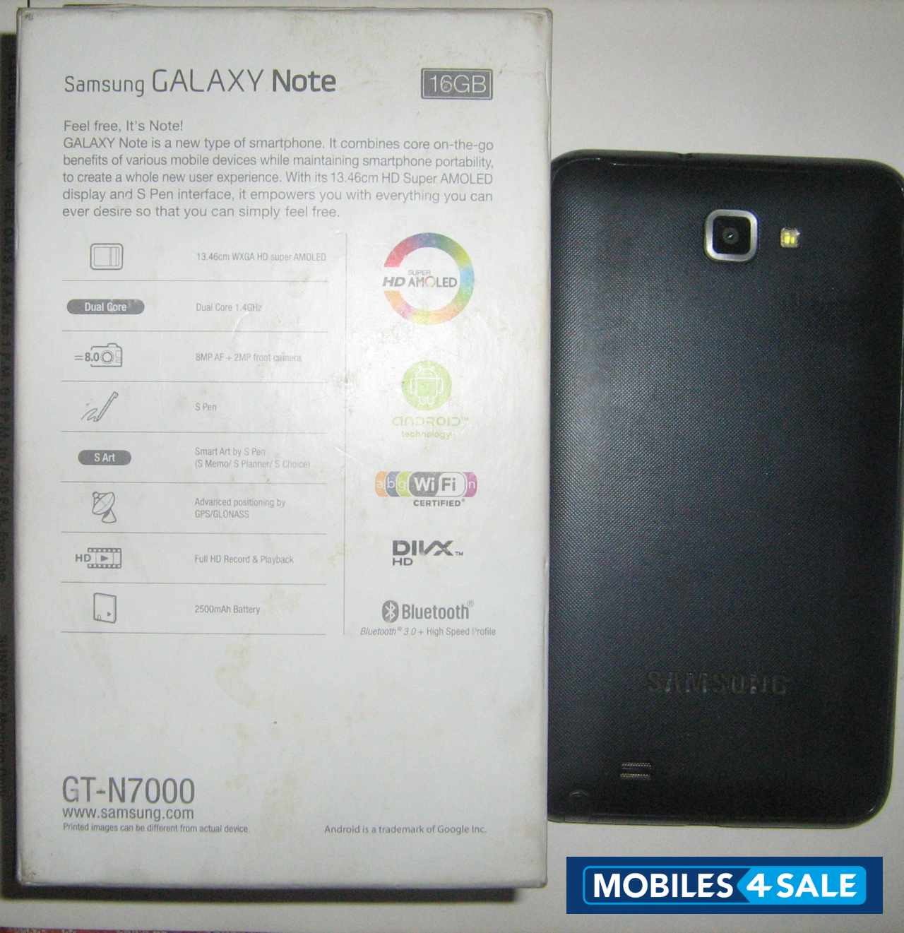 Black Samsung Galaxy Note