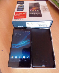 Black Sony Xperia Z