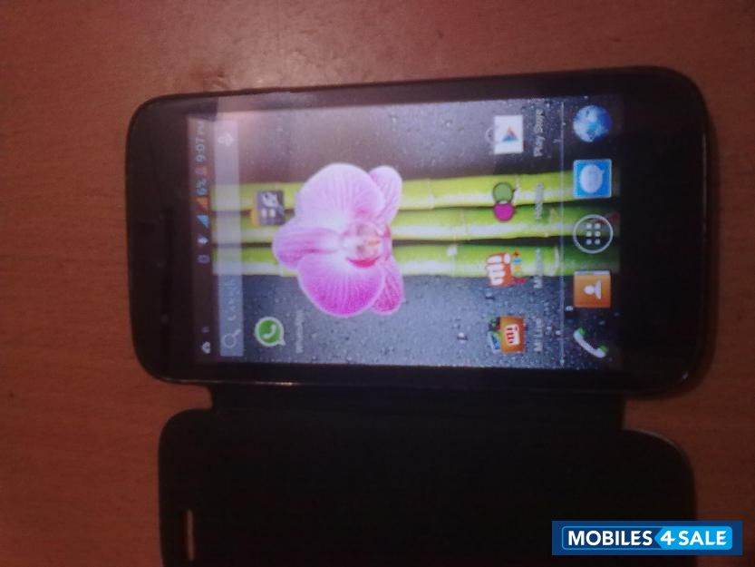 Black Micromax Canvas 3D A115