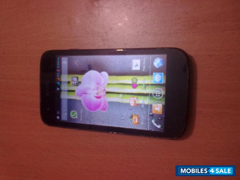 Black Micromax Canvas 3D A115