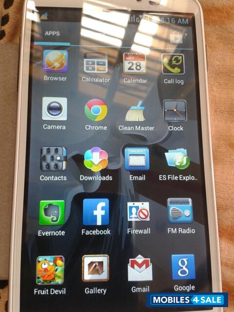 White Micromax Canvas Doodle A111