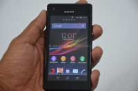 Black Sony Xperia M