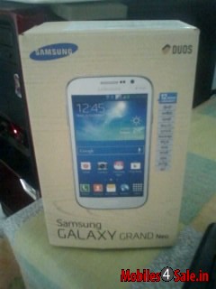 White Samsung Galaxy Grand Neo