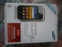 Black Samsung Galaxy Y CDMA