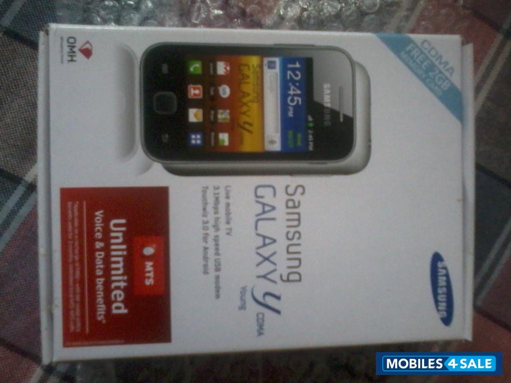 Black Samsung Galaxy Y CDMA