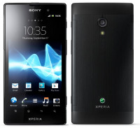 Black Sony Xperia ion