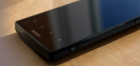 Black Sony Xperia ion