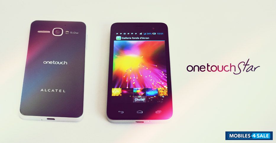 Black Alcatel One Touch Star