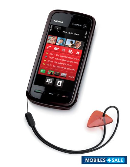 Black - Red Nokia XpressMusic 5800