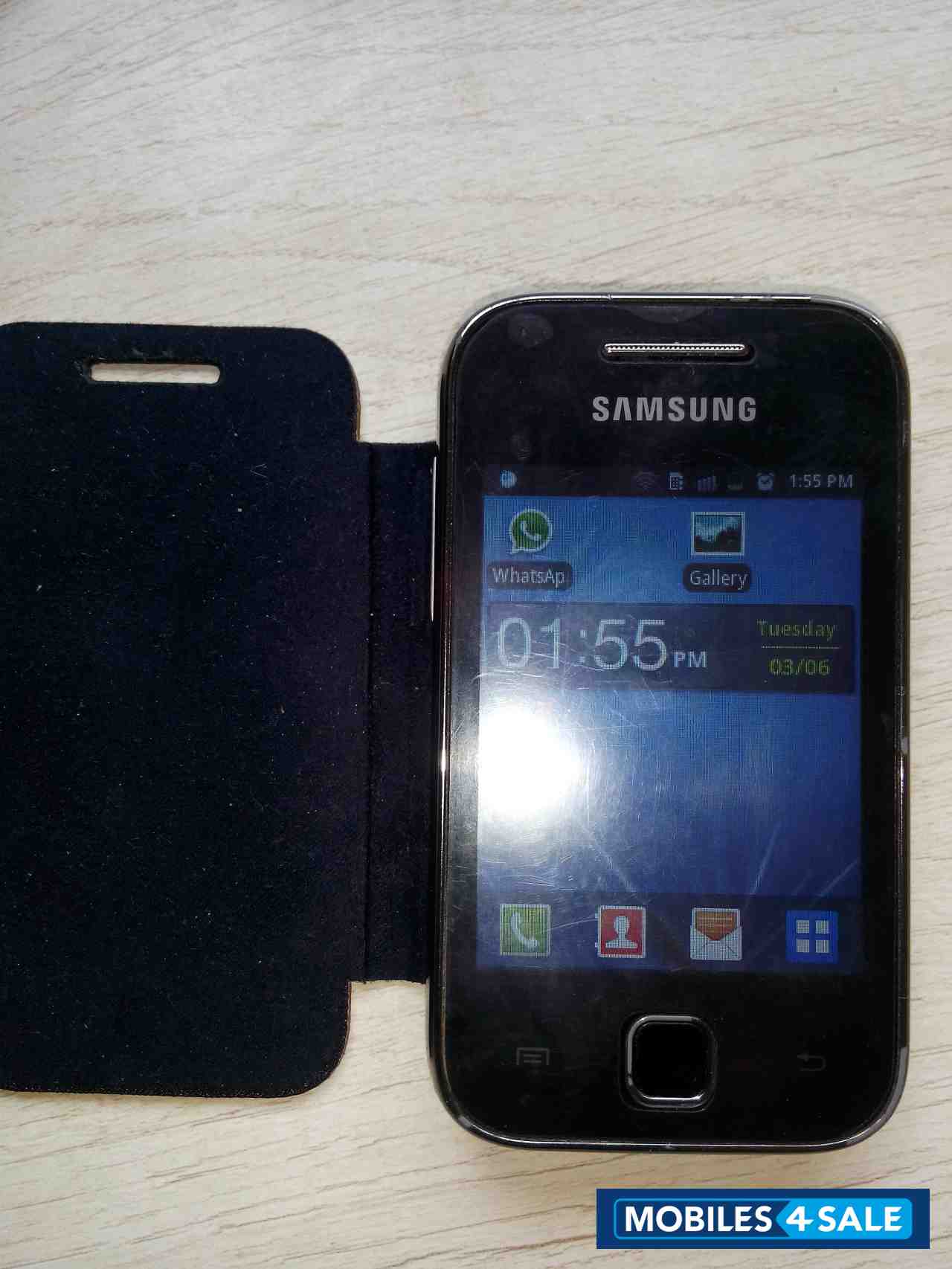 Grey Samsung Galaxy Y