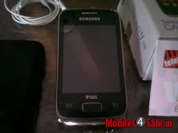 Black Samsung Galaxy Y Duos S6102