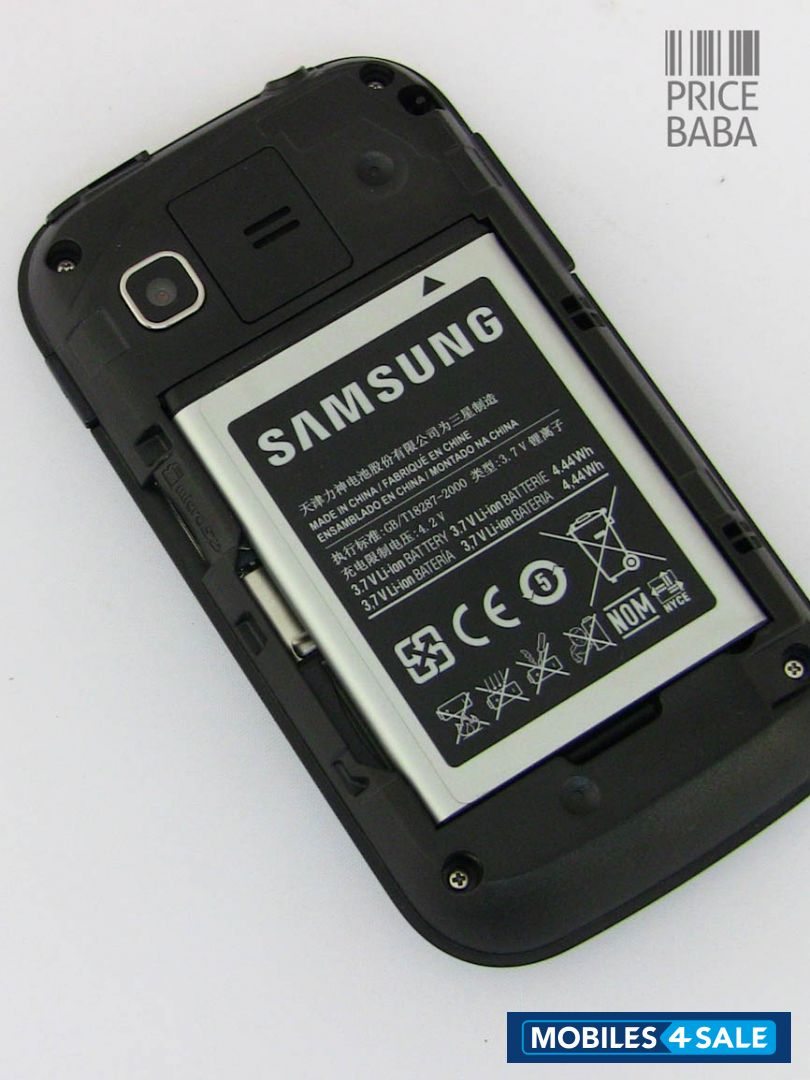 Black Samsung Galaxy Y Duos S6102