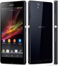 Black Sony Xperia Z