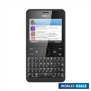 Black Nokia Asha 210