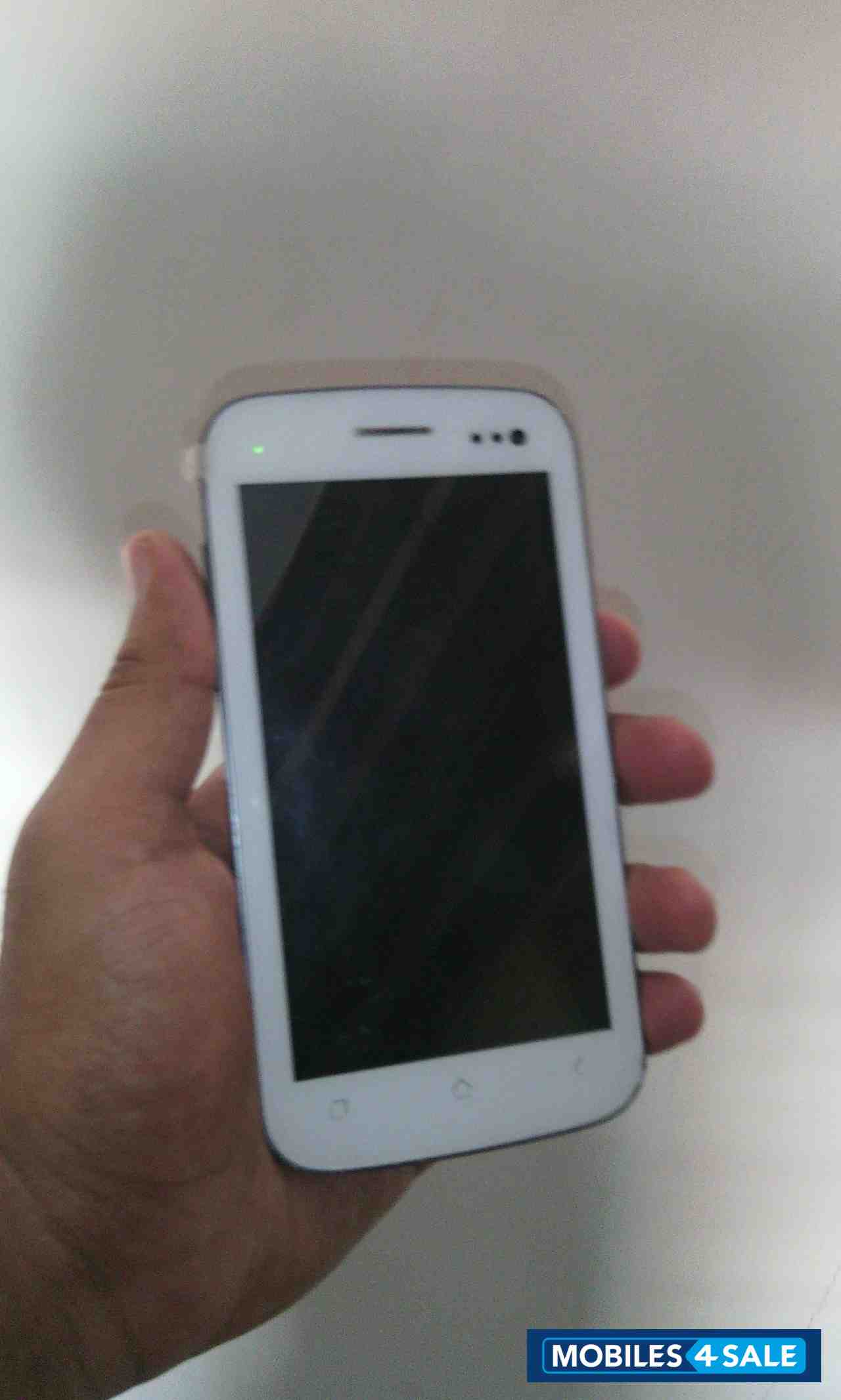 White Micromax Canvas 2 A110