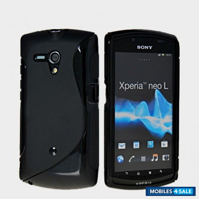 Black Sony Xperia neo L