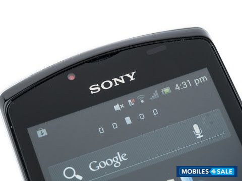 Black Sony Xperia neo L