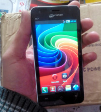 Black Micromax A67 Bolt