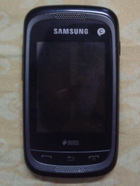 Black Samsung Champ Neo Duos C3262