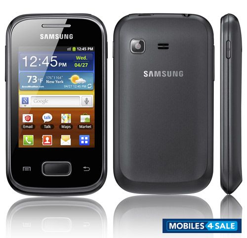 Black Samsung Galaxy Pocket