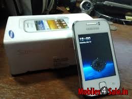 White Samsung Galaxy Y