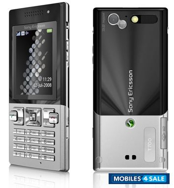 Silver And Black Sony Ericsson T700