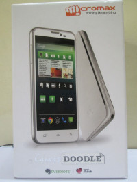 White Micromax Canvas Doodle A111