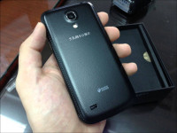 Black (leather) Samsung Galaxy S4