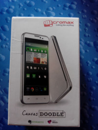 White Micromax Canvas Doodle A111