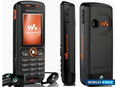 Black Sony Ericsson W200