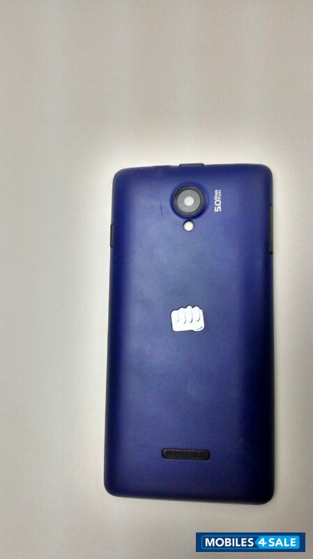 Blue Micromax A75